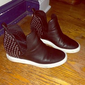 Steve Madden embellished Wedge Sneakers